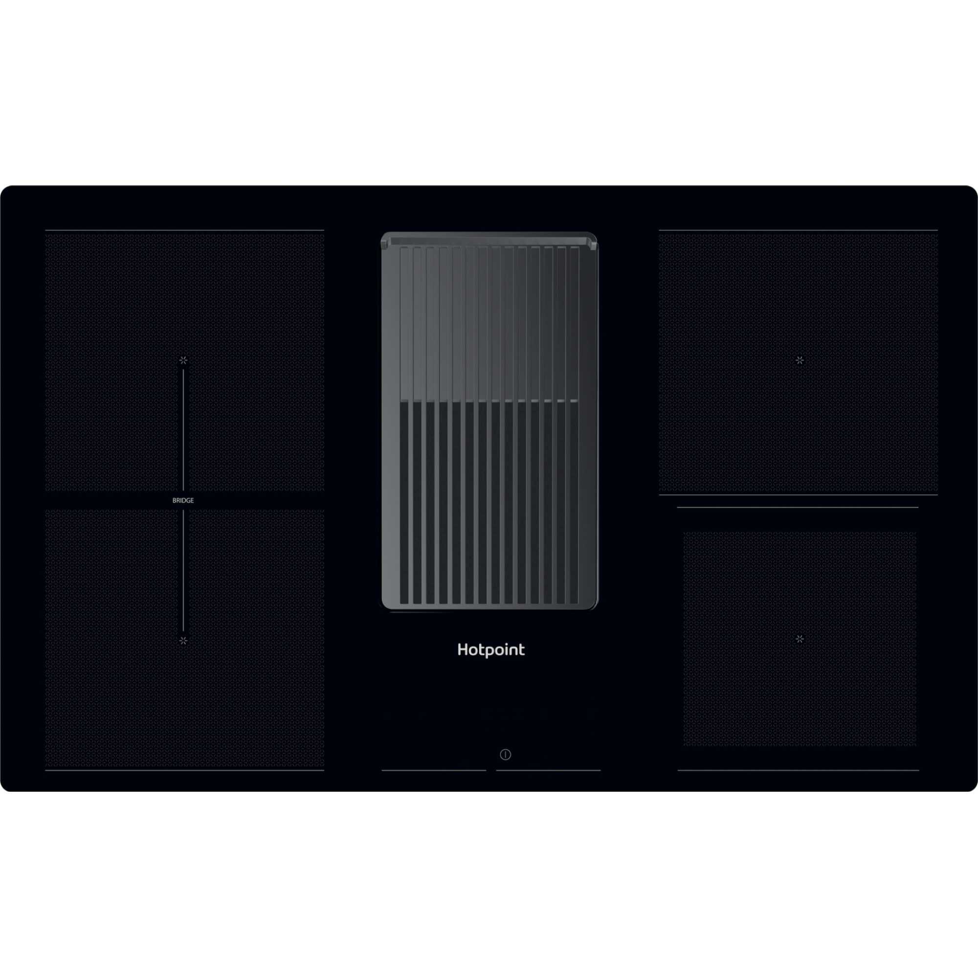 PVH92BUK 83cm 4 Burner Vented Induction Hob - Black